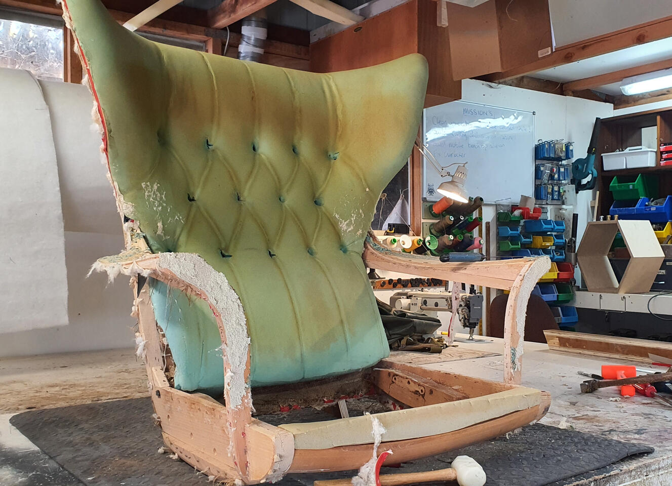 G PLAN Paul Conti 6250 Worlds most comfortable chair full upholstery & Restoration Furnichur Lake Taupo